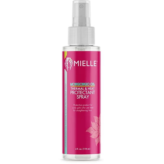 Mielle Organics - Aerosol de aceite mongongo, protector térmico