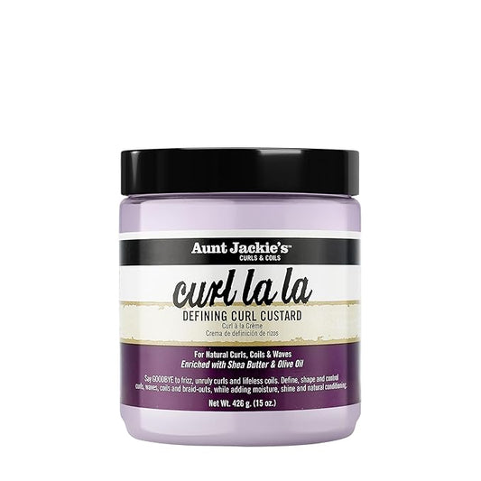 Crema para definición de rizos Curl La La de Aunt Jackie, 15 oz
