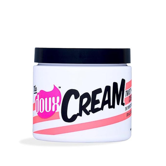 Crema para rizos y rizos, crema definidora de rizos con aceites de coco y aguacate para cabello rizado, control del encrespamiento y humedad de larga duración