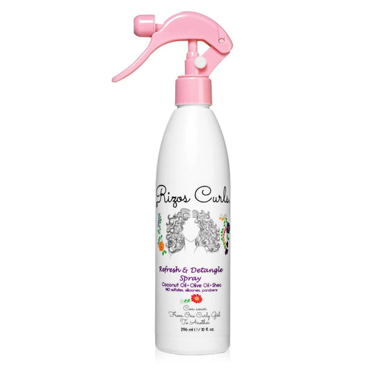 Rizos Curls Refresca y desenreda el spray desenredante y riza sin enjuague con aceite
